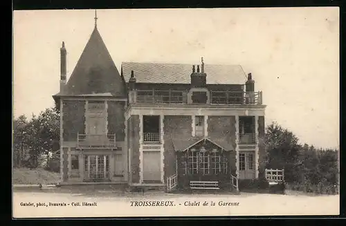 AK Troissereux, Chalet de la Garenne, Facade