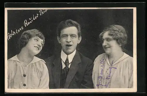 AK Behrens Reuter Trio, Varietekünstler