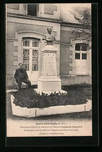 AK St-Christophe, Monument élevé à la memoire du Docteur Fulgence Raymond