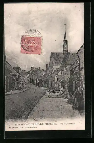 AK Sainte-Catherine-de-Fierbois, Vue générale