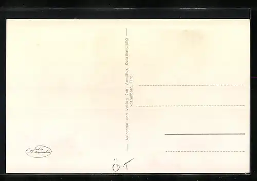 AK Rattenberg-Kramsach, Teilansicht mit Kirche und Sonnwendjoch