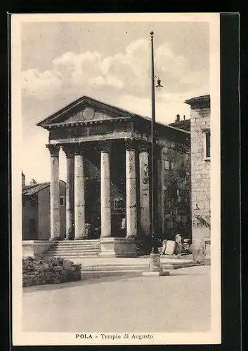 AK Pola, Tempio di Augusto