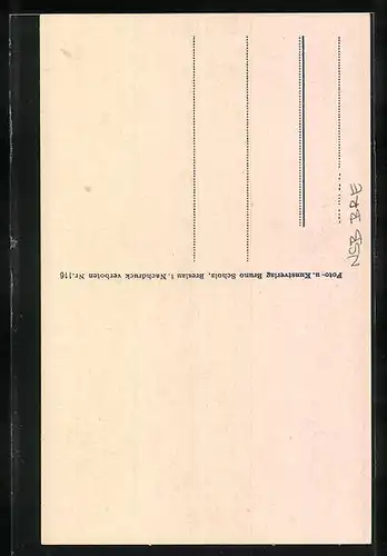 AK Breslau, Fechterbrunnen