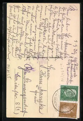 AK Osternothafen, Partie am Leuchtturm