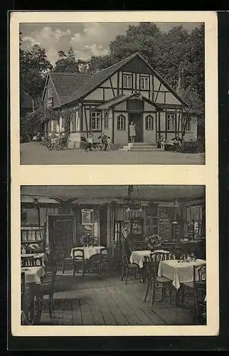 AK Reichenau i. Sa., Restaurant zum Waldschlösschen (Fichtelschenke)