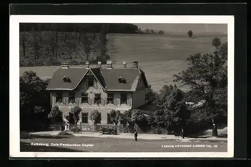 AK Wien-Kalksburg, Gasthaus zum Jägerhaus von Franz Dopler