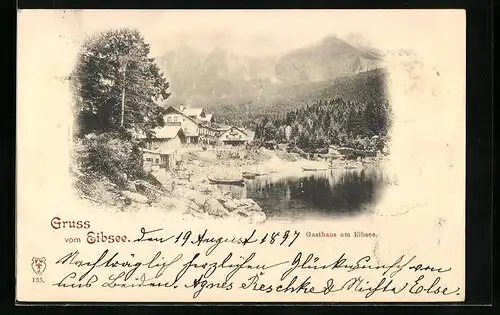 AK Eibsee, Gasthaus am Eibsee
