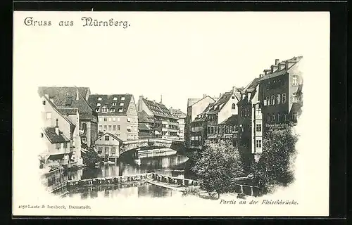 AK Nürnberg, Partie an der Fleischbrücke