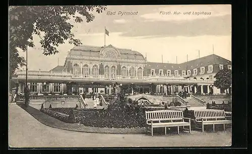 AK Bad Pyrmont, Fürstl. Kur- und Logirhaus