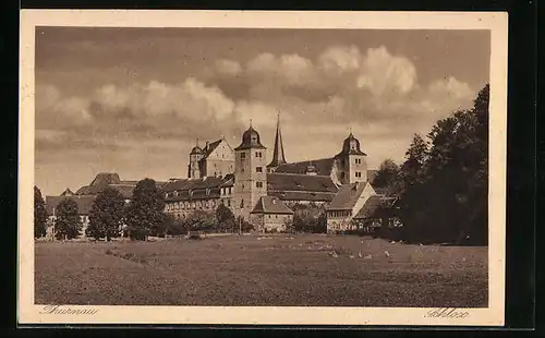 AK Thurnau, Schloss mit Wiese