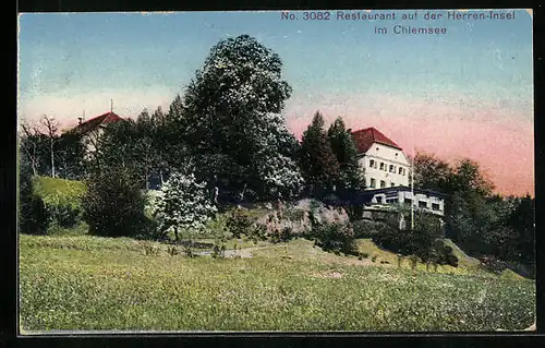 AK Chiemsee, Restaurant auf der Herren-Insel