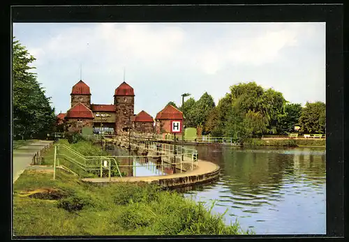 AK Minden, Blick in die Schachtschleuse