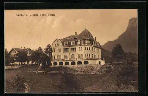 AK Götzis, Gasthof und Pension Rütte