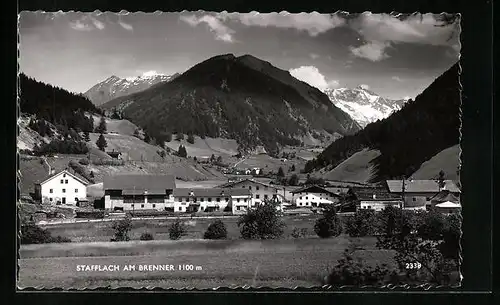 AK Stafflach am Brenner, Totalansicht aus der Ferne
