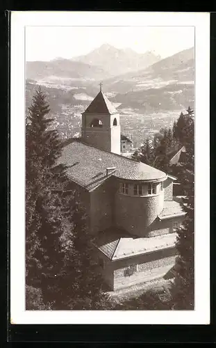 AK Innsbruck, Wallfahrtskirche zur heiligen Theresia vom Kinde Jesu auf der Hungerburg