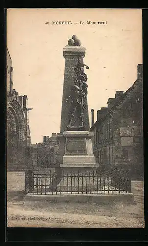AK Moreuil, Le Monument