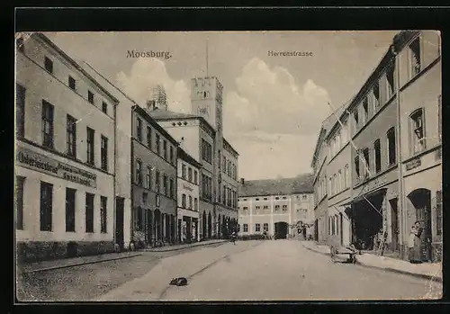 AK Moosburg, Blick in die Herrenstrasse