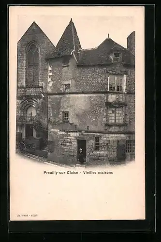 AK Preuilly-sur-Claise, Vieilles maisons