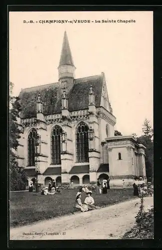 AK Champigny-sur-Veude, La Sainte Chapelle
