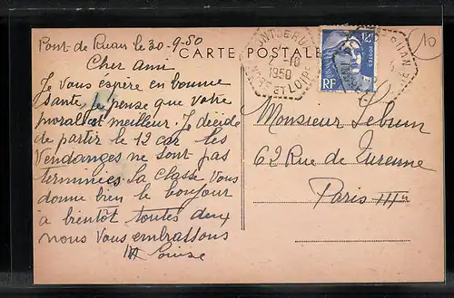 AK Pont-de-Ruan, Rue de l`Eglise