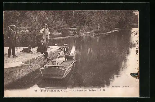 AK Pont-de-Ruan, Au bord de l`Indre