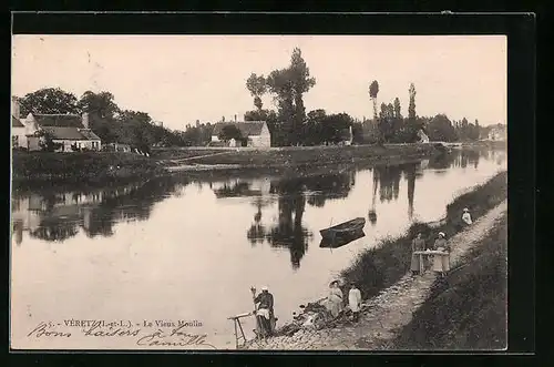 AK Véretz, Le Vieux Moulin