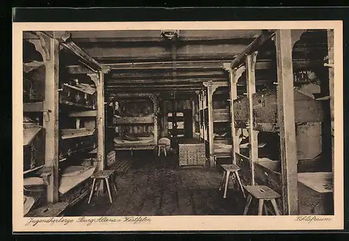 AK Altena, Jugendherberge Burg Altena, Schlafraum