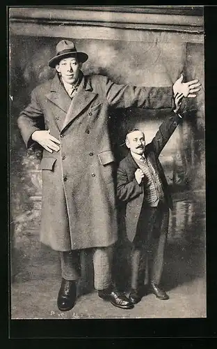 AK Le Géant Savoyard Ferdinand Contat, Riese