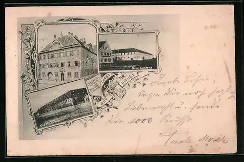 AK Dillingen, Garnisons-Verwaltung, Neue und alte Kaserne