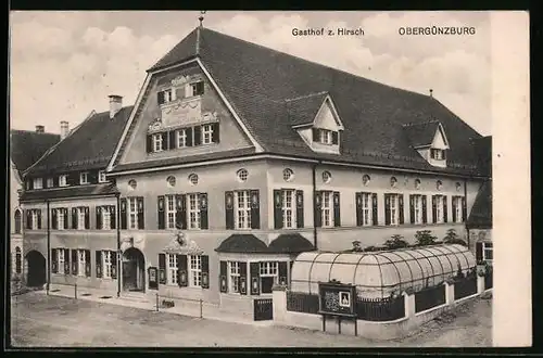 AK Obergünzburg, Gasthof zum Hirsch