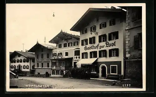 AK Hopfgarten, Gasthof zur Post