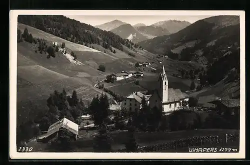 AK Vinaders, Panorama mit Kirche