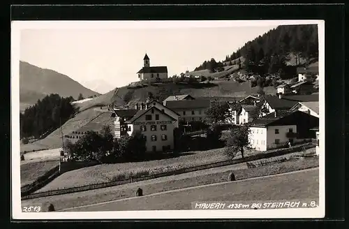 AK Mauern, Totalansicht mit Gasthaus u. Pension Bendelstein