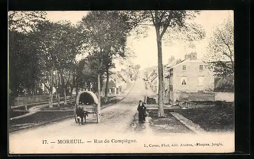 AK Moreuil, Rue de Compiegne