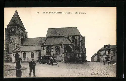 AK Bray-sur-Somme, L`Eglise