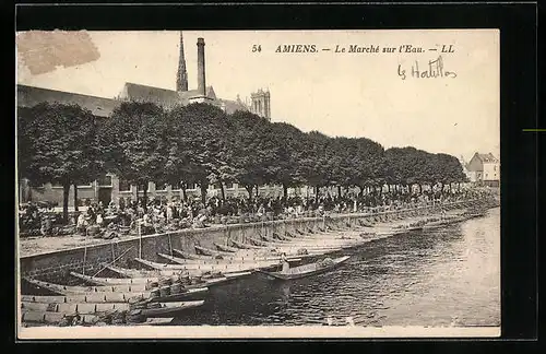 AK Amiens, Le Marche sur l`Eau