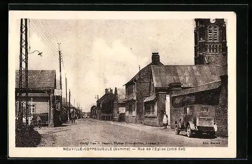 AK Neuville-Coppegueule, Rue de l`Eglise