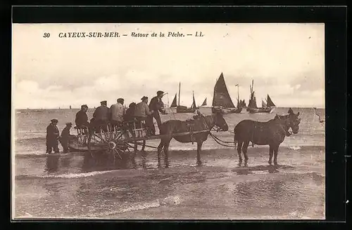 AK Cayeux-sur-mer, Retour de la Peche