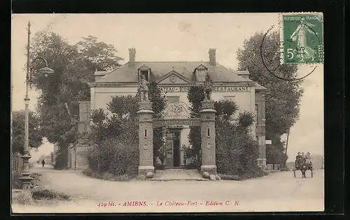 AK Amiens, Le Château-Fort