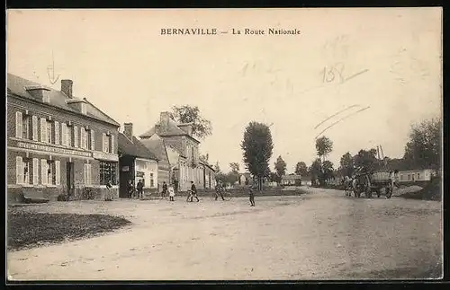 AK Bernaville, La Route Nationale