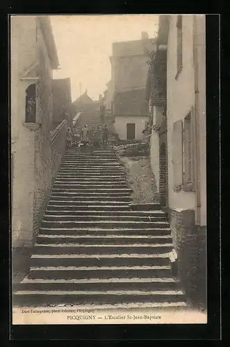 AK Picquigny, L`Escalier St-Jean-Baptiste