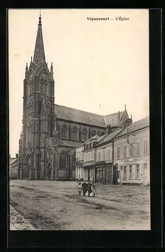 AK Vignacourt, L`Eglise