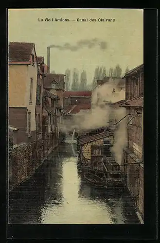 AK Le Vieil Amiens, Canal des Clairons