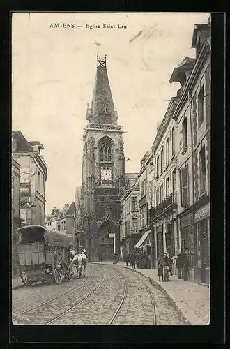 AK Amiens, Eglise Saint-Leu