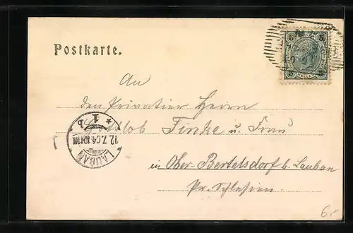 AK Ebensee, Ort am Wasser aus der Vogelschau