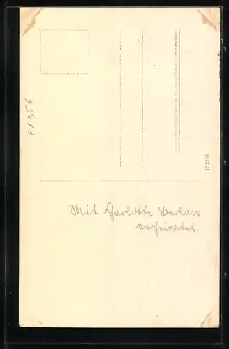 AK Schauspieler Hans Söhnke in der Nahaufnahme, Autograph