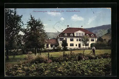 AK Oberammergau, Fachschule für Holzschnitzerei