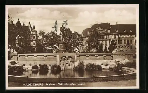 AK Magdeburg, Kaiser Wilhelm-Denkmal