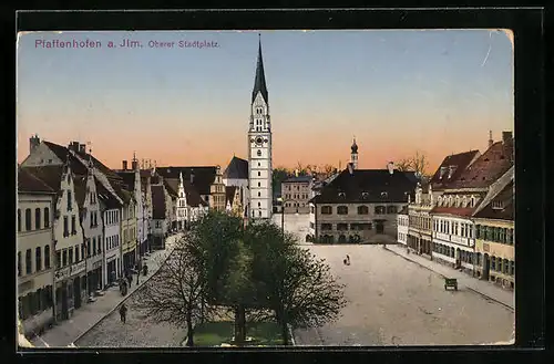 AK Pfaffenhofen a. Ilm, Oberer Stadtplatz