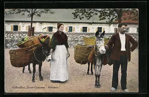 AK Gibraltar, Street Costumes, Hawkers